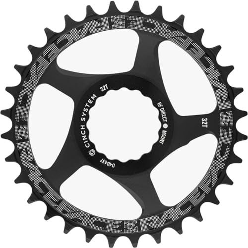 Race Face, Plateau Direct Mount Wide (55Mm) Shimano 12V-32T-Noir Unisex Adulto, Nero, 32 Denti