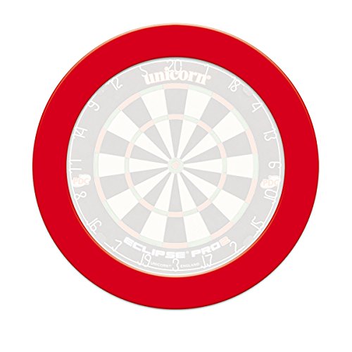 Unicorn Linea Pro Slim, Bersaglio Surround Unisex-Adulto, Rosso, Taglia Unica