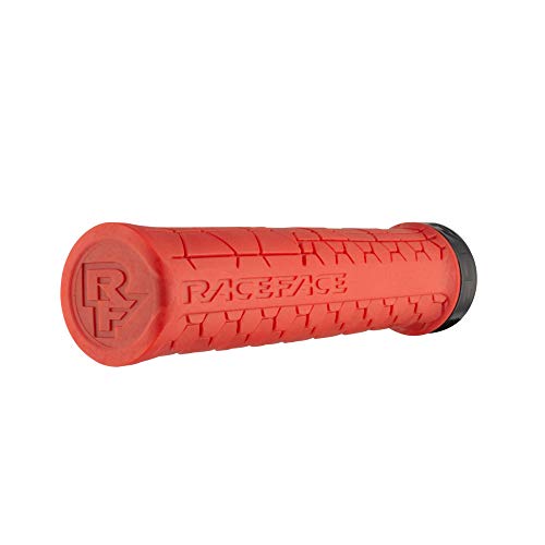 Race Face Getta Manopole 33Mm Rosso/Nero, Gp20Getta33Redblk Unisex