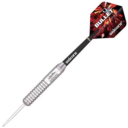 Unicorn Bullet Stainless Steel Gary Anderson, Freccette Uomo, Black, 21 G