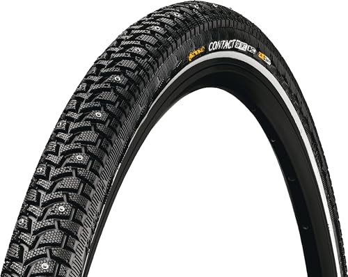 Continental Contact Spike 120, Bicycle Tire Unisex-Adult, Black, 28", 700 X 35C, 28 X 1 3/8 X 1 5/8