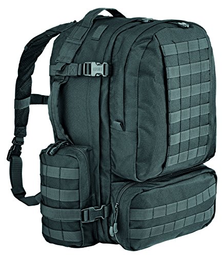 Defcon 5 Modular Backpack, Zaino Unisex, Nero, 30 X 56 X 35 Cm