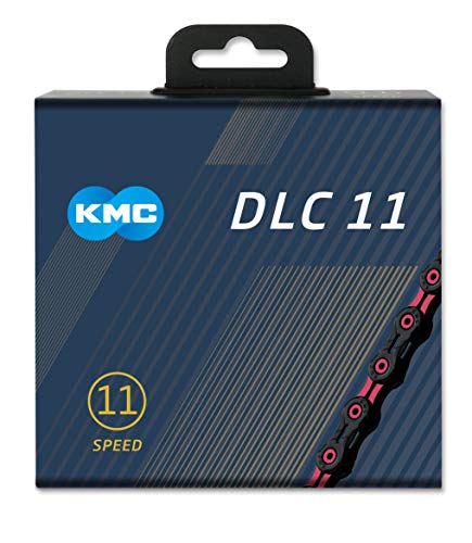 Kmc Catena Dlc 11 Nero/Rosa, Unisex-Adulto, 1/2” X 11/128”