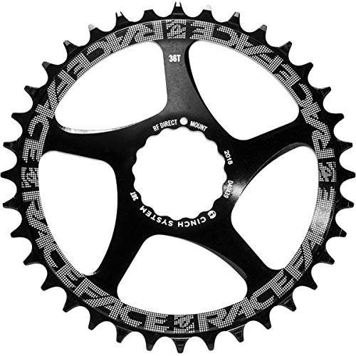 Race Face, Plateau Direct Mount-28T-Noir Unisex Adulto, Nero, 28T Eu