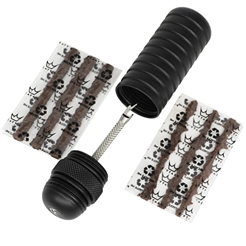 Peaty'S Holeshot Tubeless-Kit Per Puntura, Plugger Per Pneumatici Unisex, Nero, Taglia Unica