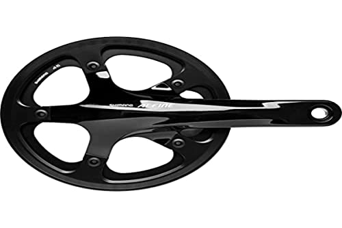Shimano Fcs501Cb5C1L, Set Di Manovelle, Nero