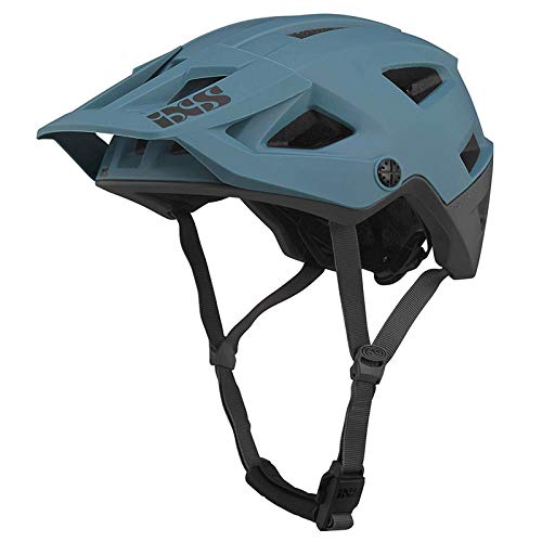 Ixs Trigger Am - Casco Per Mountain Bike, Multicolore (Oceano), Ml (58-62Cm)