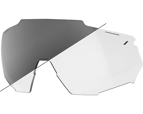 100% Vetro Di Ricambio Racetrap 3.0 Grigio