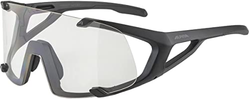 Alpina Hawkeye, Sunglasses Unisex Adulto, Black Matt, Taglia Unica