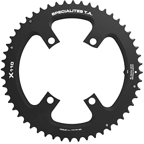 Spécialités Ta X110 4 Arm 110Pcd, 11 X Corona Unisex-Adulto, Nero, Outer 49T