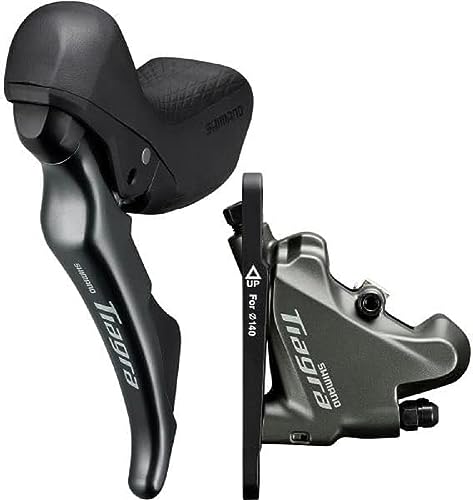 Shimano, Hydraulic Brake Kit Road Tiagra Front 2V Unisex Adulto, Grigio, One Size
