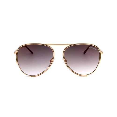 Ana Hickmann Hickmann Mod. Hi3083 Gold, Occhiali Da Sole Unisex-Adulto, Multicolore (Multicolore), Taglia Unica
