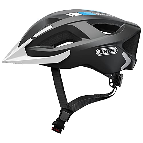 Abus Aduro 2.0 Casco Da Città - Casco Da Bici A Tutto Tondo In Design Sportivo - Adatto Al Traffico Cittadino - Per Uomini E Donne - Grigio, Taglia S