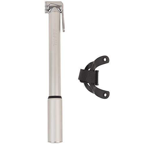 Zefal Road Mini - Mini Pompa Bici Da Strada - Pompetta Bici Compatta E Leggera In Alluminio - Adatta Per Presta E Schrader - Alta Presione 8 Bar - Arg