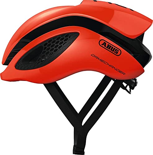 Abus Gamechanger Casco Ciclismo - Casco Da Bici Aerodinamico Con Ventilazione Idonea Per Uomo E Donna - Arancione, Taglia S
