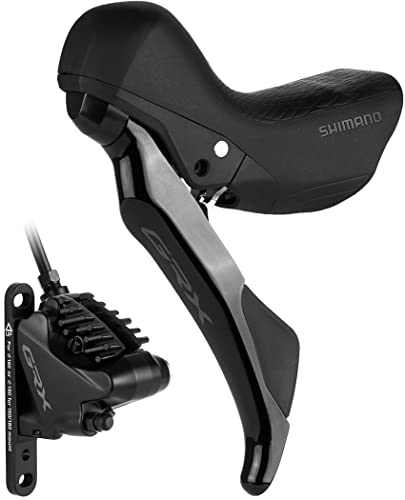 Shimano 4550170450175, Hydraulic Brake Kit Gravel Grx Rx400 Front 2X10 Unisex Adulto, Nero, Taglia Unica
