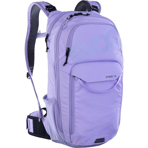 Evoc, Sac À Dos Stage 12 Purple Rose Unisex Adulto, Nero, Taglia Unica