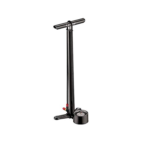 Lezyne 1-Fp-Cncdr-V504, Pompa A Pedale Per Bicicletta. Unisex Adulto, Hi Gloss Black, Misura Standard