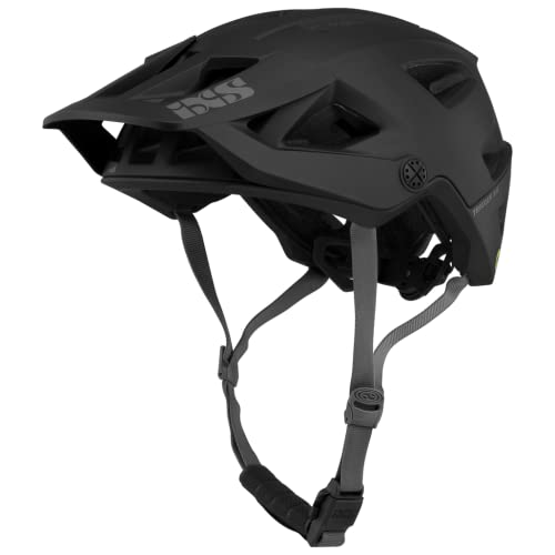 Ixs Trigger Am Mips, Casco Mtb/E-Bike/Ciclo Unisex-Adulto, Nero, Taille Sm (54-58Cm)