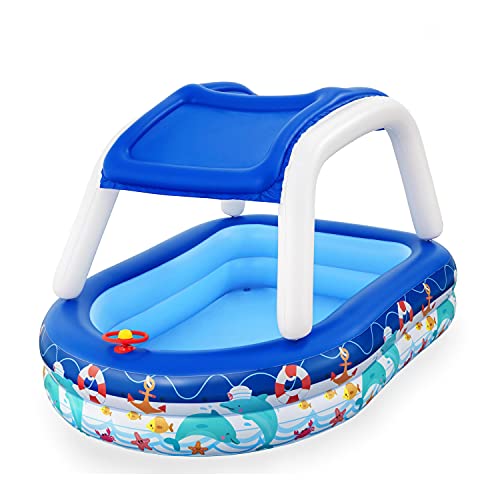 Bestway Family Pool "Sea Captain" 213 X 155 X 132 Cm