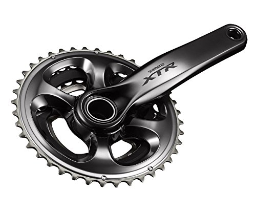 Shimano Xtr Fc-M9000-2 Guarnitura, 26 E 36 Denti, 175 Mm, Grigio