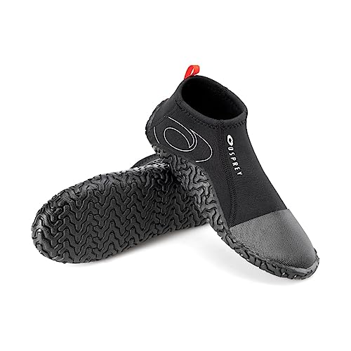 Osprey 3 Mm Neoprene Aqua Reef Muta Scarpe, Unisex, Ws1026, Nero, Taglia 11