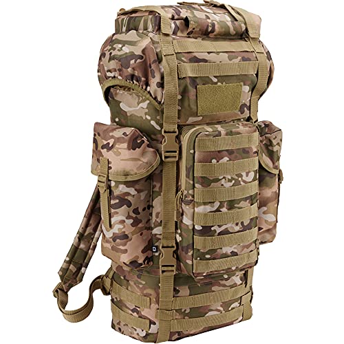 Brandit Combat Molle Backpack, Color: Tactical Camo, Size: Os