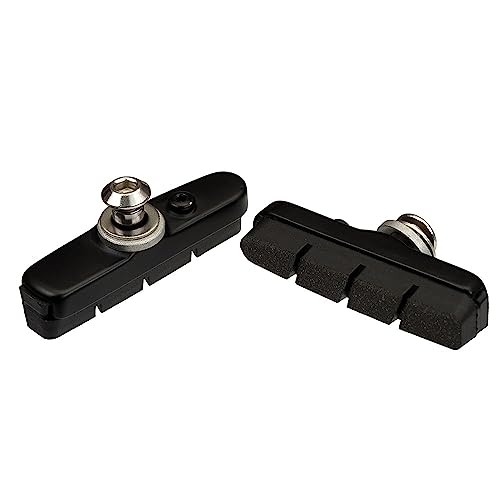Ashima 4712831663946, Corsa/Shimano Direct Mount Brake Shoes Holder Unisex Adulto, Nero, Taglia Unica