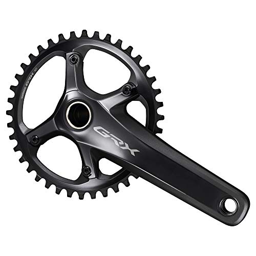 Shimano Fc-Rx810, Guarnitura: Unisex-Adulti, Nero, Taglia Unica