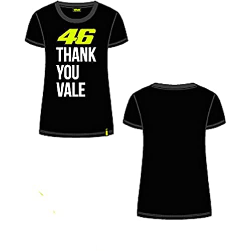 Valentino Rossi T-Shirt Thank You Vale,Donna,S,Nero
