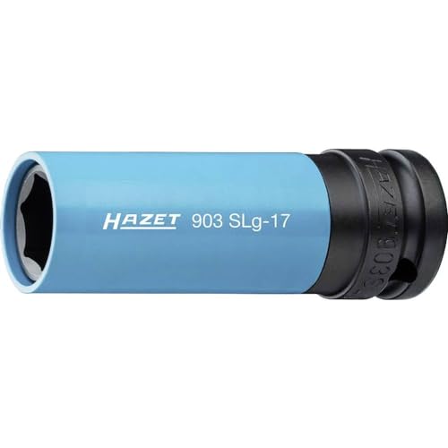 Hazet 903Slg-17-Sb - Bussola Esagonale Per Avvitatori A Impulsi, 17 Mm, 1/2 (12,5 Mm)