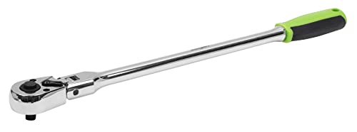Sealey Siegen S01257 - Chiave A Cricchetto A Testa Flessibile Extra Lunga Da 1/4" Sq Drive – Flip Reverse 90°
