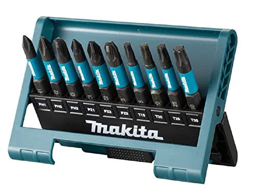 Makita E-12011 - Set Di 10 Punte Impact Black