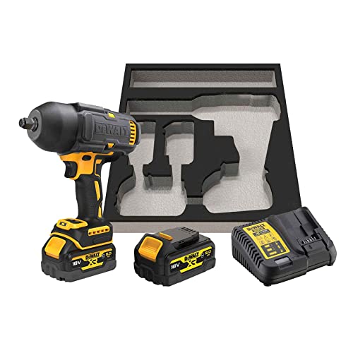Dewalt Dcf900P2G-Qw Akku-Schlagschrauber 18V 5.0Ah Li-Ion Incl. Batteria Ricaricabile, Incl. 2. Batteria Ricaricabile, Incl. Caricabatteria