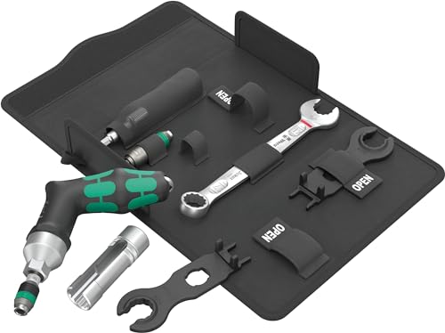 Wera 05136043001 9524 - Set Di Attrezzi Per Montaggio Fotovoltaico, 1, 7 Pezzi