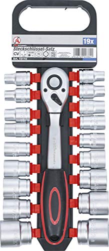 Kraftmann - Set Di 19 Bussole, 1/2"