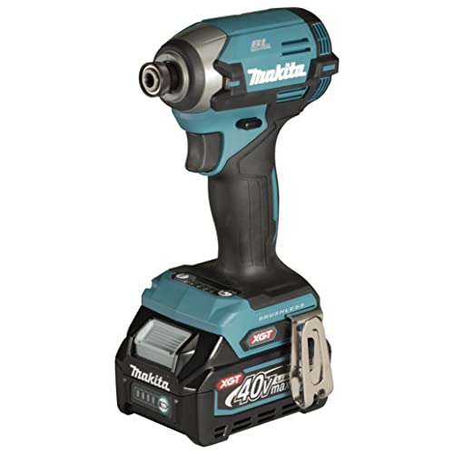 Makita Td003Ga202 - Avvitatore A Percussione A Batteria, 40 V, Max. 2,0 Ah, 2 Batterie + Caricatore In Makpac