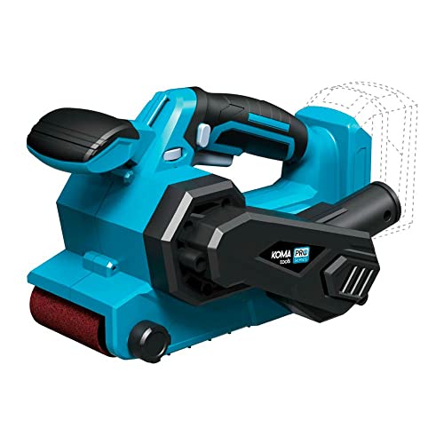 Levigatrice A Fascia 20 V (Batteria E Caricatore) 14 X 27,5 X 17 Cm Koma Tools Pro Series Battery