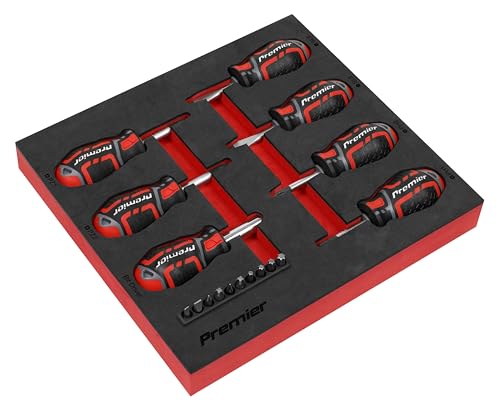 Sealey Set Di 17 Cacciaviti Gripmax® Ak4371