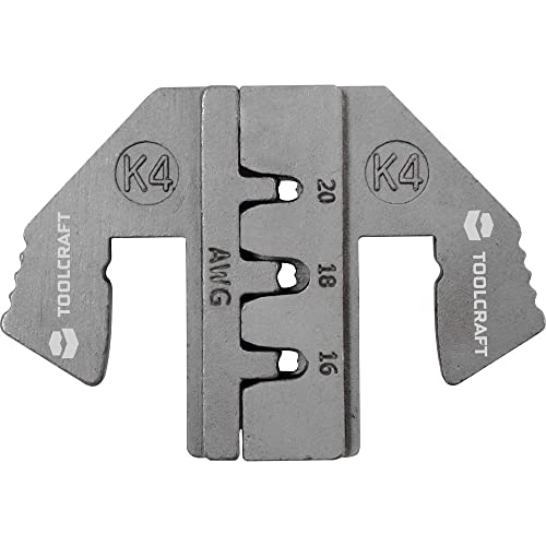 Toolcraft Ple-0K4 Matrici Di Crimpaggio Adatto Per Connettore: Deutsch Range Di Compressione Awg: 16 Fino A 20 Awg Adat