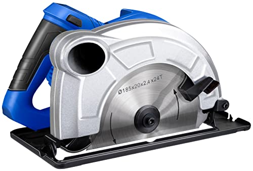 Kinzo Sega Circolare, 230 V, Blu, Con Guida Parallela, Per Laminati