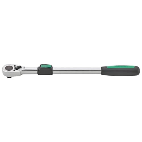 Stahlwille 516 Cricchetto Telescopico 1/2" L Cricchetto Reversibile, Allungabile 410 - 630 Mm L Per Coppia Elevata, Made In Germany