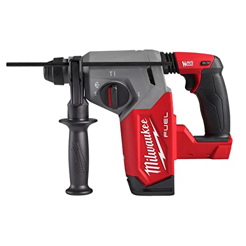 Milwaukee M18Fh-0 18V Cordless Fuel 26Mm Sds Rotary Hammer Drill Body Only, Nero