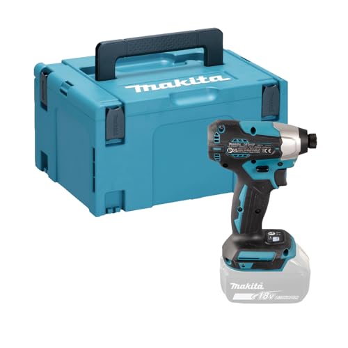 Makita Dtd157Zj Avvitatore Impulsi Batteria 18V Brushless 1/4" 140Nm Makpac