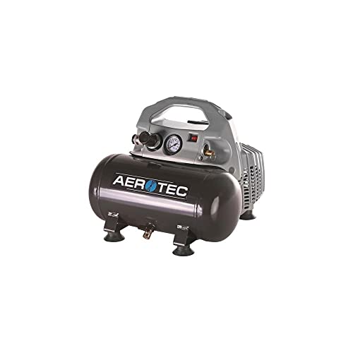 Aerotec Airliner Silent 20160426 - Compressore Ad Aria Compressa, 6 L, 8 Bar