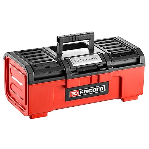 Facom Fac30915 - Cassetta Degli Attrezzi In Plastica, 16", Chiusura Automatica, Bp.C16Npb
