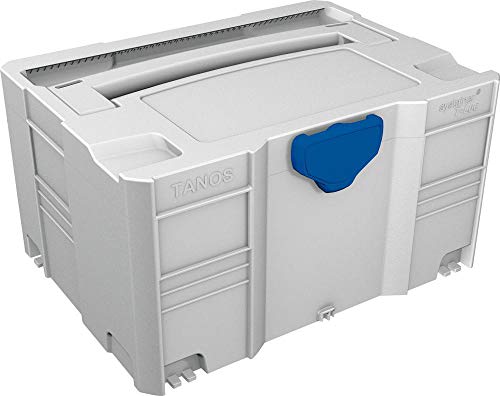 Tanos 2126102 Systainer T-Loc Iii 80100003 - Cassetta Per Il Trasporto In Plastica Abs, 396 X 210 X 296 Mm, Con Chiusura Blu