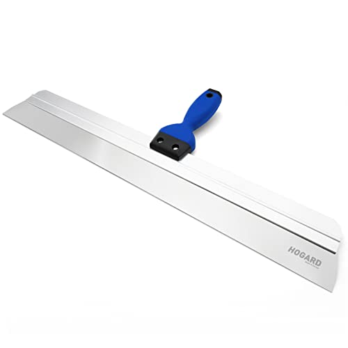 Hogard Spatole Per Stucco Per Uso Professionale Frattazzo Per Stucco In Acciaio Inox Made In Eu | Spatola Per Stuccare | 600 Mm