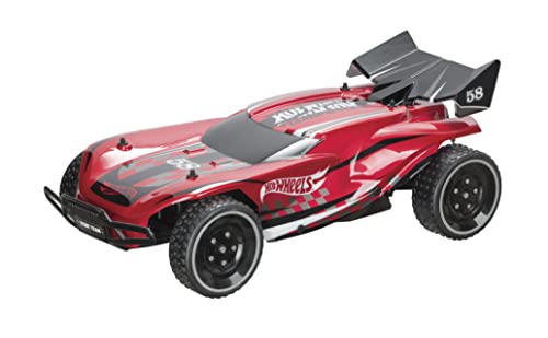 Mondo Motors - Hot Wheels New Gator - Macchina Radiocomandata Per Bambini In Scala 1:10 - 2.4 Ghz, Rosso - Nero - Bianco, 63652