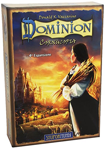 Giochi Uniti - Dominion Cornucopia, Gioco Di Carte, Espansione Per Dominion, Edizione Italiana, Sm005